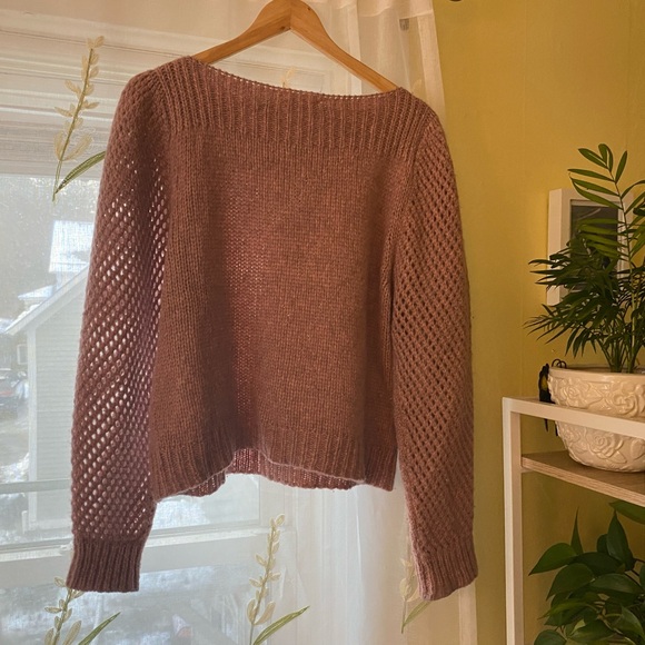 LoveShackFancy | Blush Pink Sweater - Picture 3 of 5